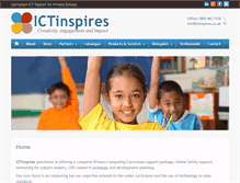 Tablet Screenshot of ictinspires.com